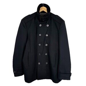 Ted Baker Black Pea Coat